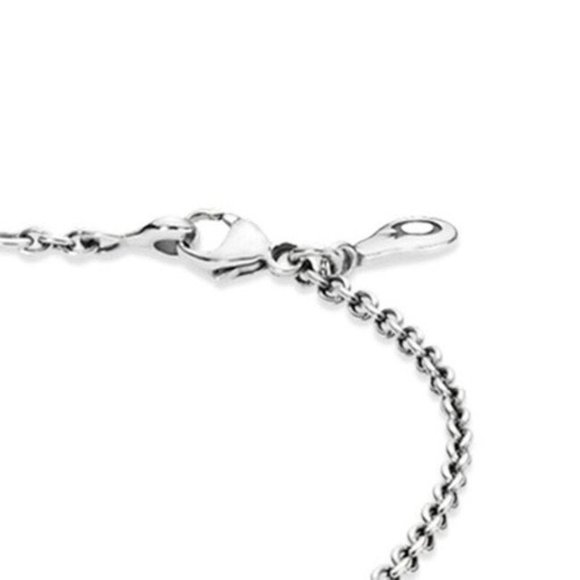 Authentic Pandora Silver Symbol Of Love Heart With - Picture 2 of 3